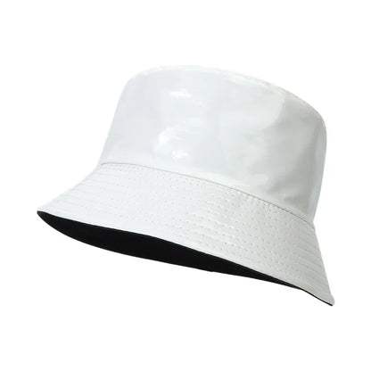 Fashion Shiny Hip-Hop Bucket Hat for Women Men