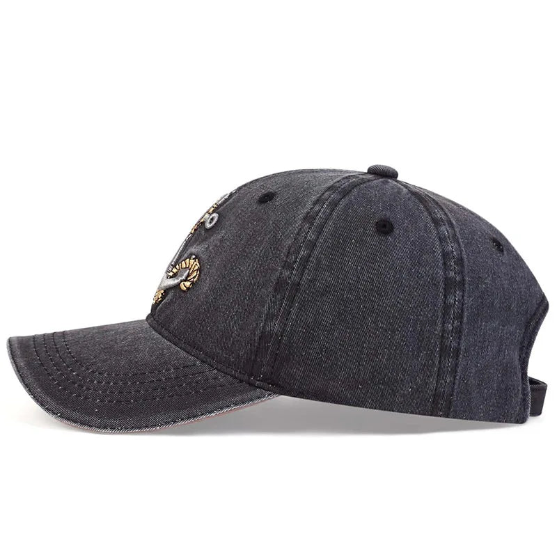 Hat Men's Spring/Summer Trend Embroidered Cowboy Baseball Hat