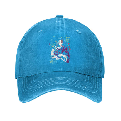 Demon Slayer  Multicolor Hat Peaked Women's Cap Kokushibo