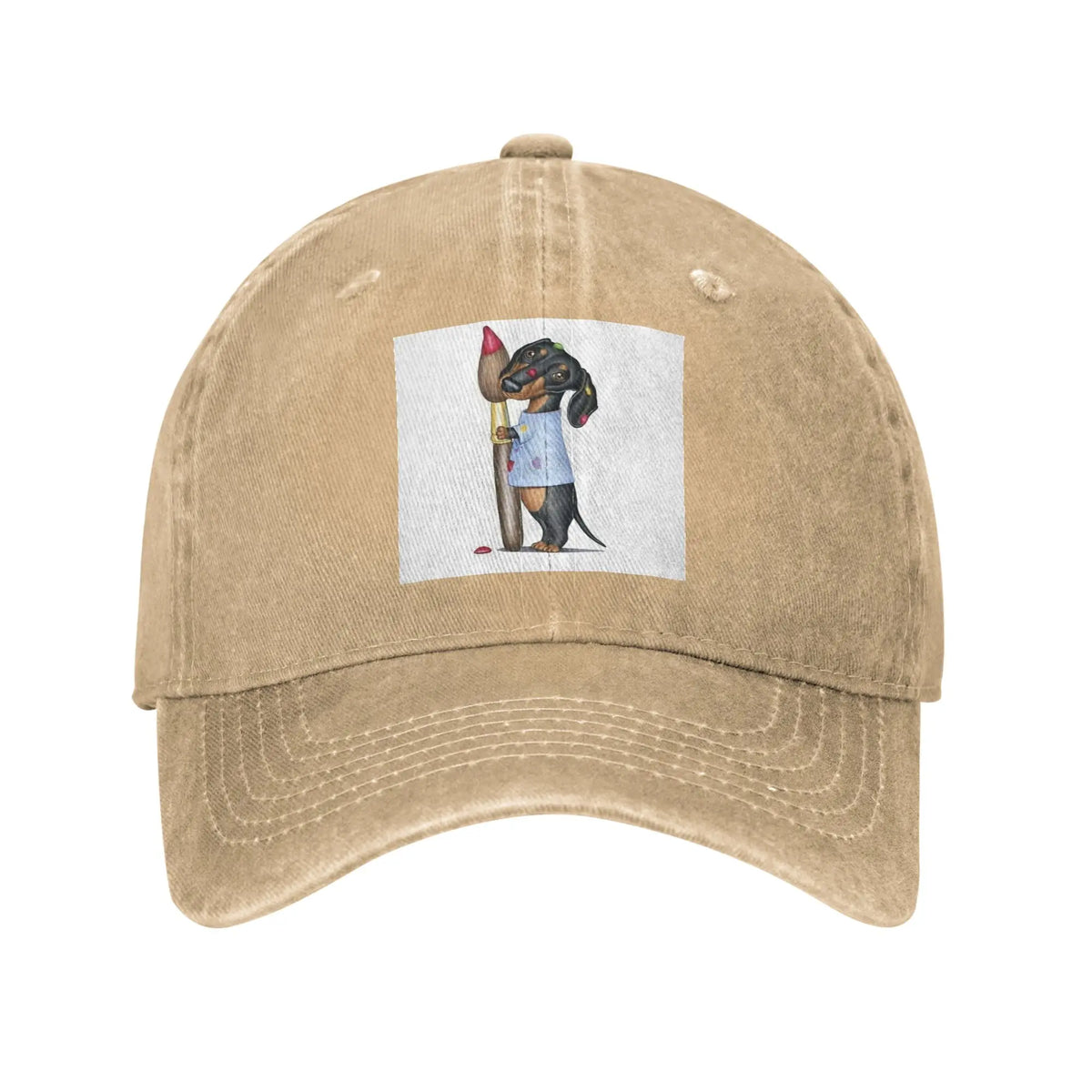 Dachshund Dog Art Baseball Cap
