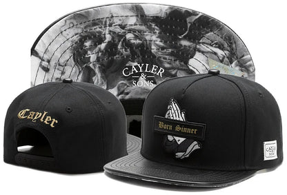 Classic Snapback Hat Cap Hip Hop Style Flat Bill Blank
