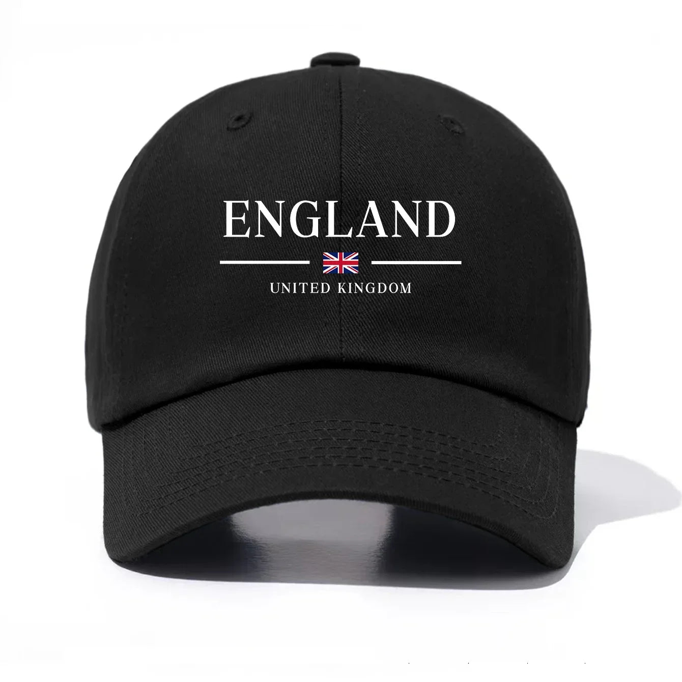 England Print Baseball Cap For Adults