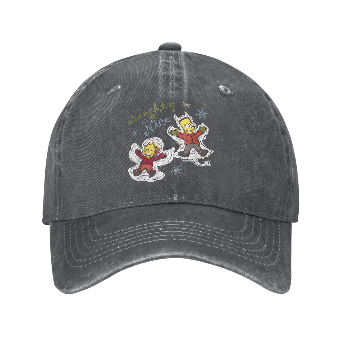 The S-simpson Bart and Lisa Christmas Summer Hip Hop Hats Baseball Caps