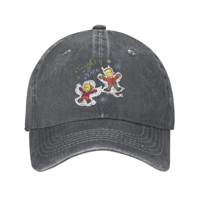 The S-simpson Bart and Lisa Christmas Summer Hip Hop Hats Baseball Caps