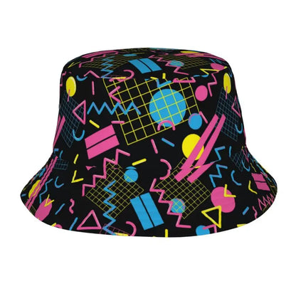 Retro Fashion 80s 90s Bucket Hat For Men Women