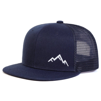 Unisex Mountain Embroidery Hip-Hop Hats Snapback Caps Baseball Caps