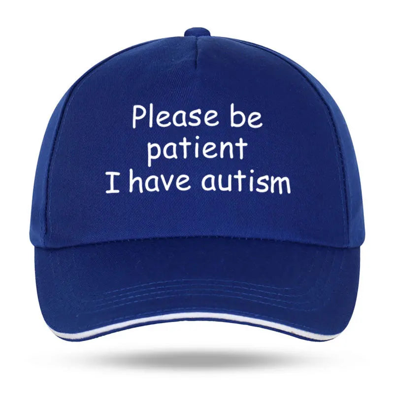 Please Be Patient I Have Autism Cap Baseball Cap