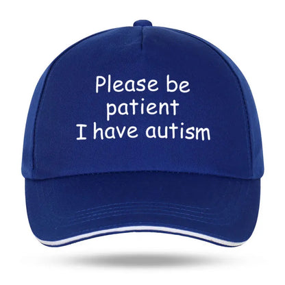 Please Be Patient I Have Autism Cap Baseball Cap