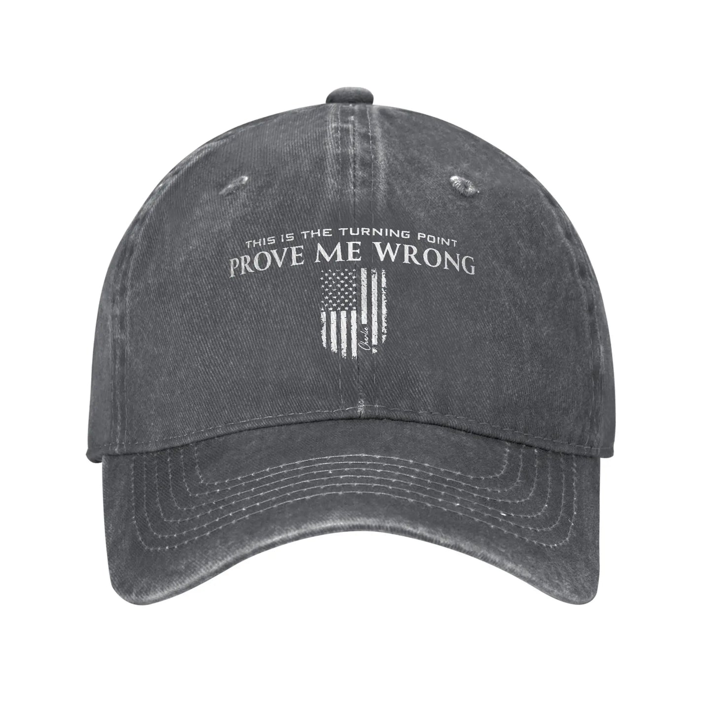 Turning Point Charlie Kirk Sun Baseball Cap Men Women Costume DIY Hip Hop Hats Sunscreen Caps