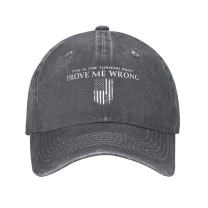 Turning Point Charlie Kirk Sun Baseball Cap Men Women Costume DIY Hip Hop Hats Sunscreen Caps