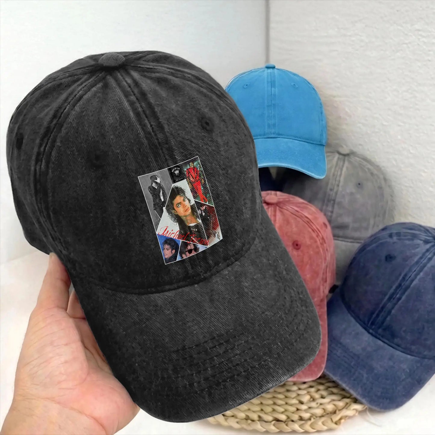 Michaels Pop King Jacksons Men Women Unstructured Baseball Caps