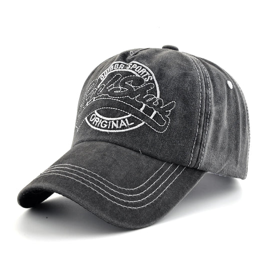Unisex Vintage Baseball Cap Men Women Spring Summer Sun Visor Cap Embroidery Letter