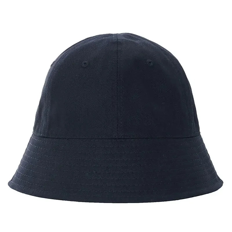 Fashion Girly Overfit Round Bucket Hat Ladies Daily Fisherman Cap