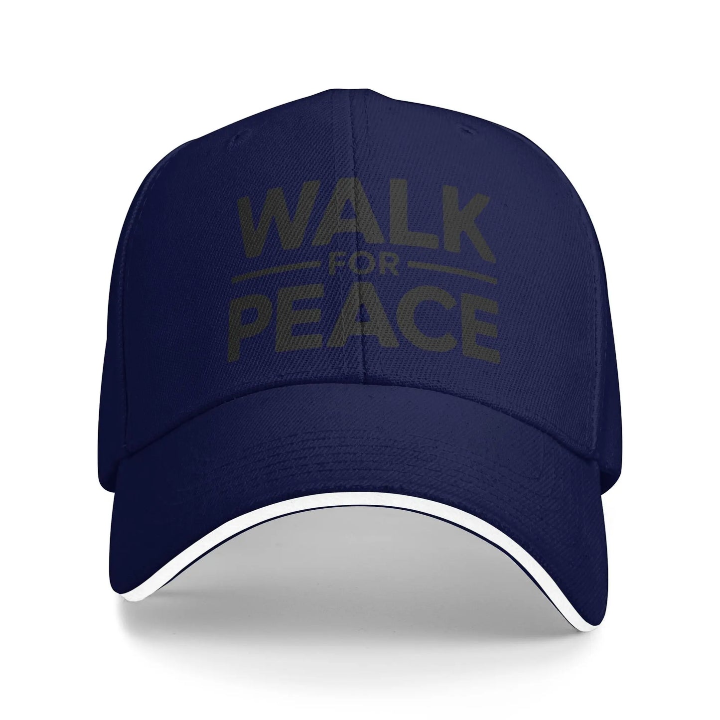 Walk Peace 2026 World Peace Monks Aloka Dog Cap Baseball Cap