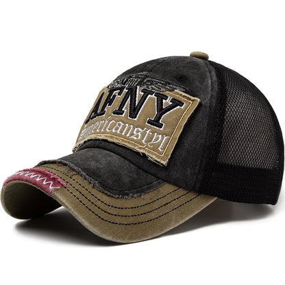 CNTANG Fashion Mesh Men's Baseball Cap