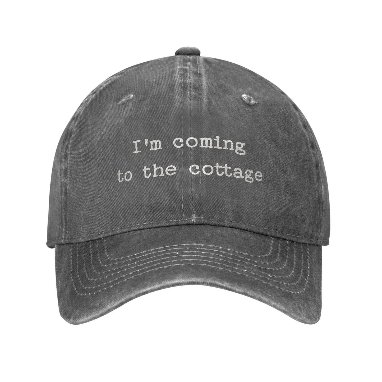 I'm Coming To The Cottage Summer Baseball Caps For Female Male
