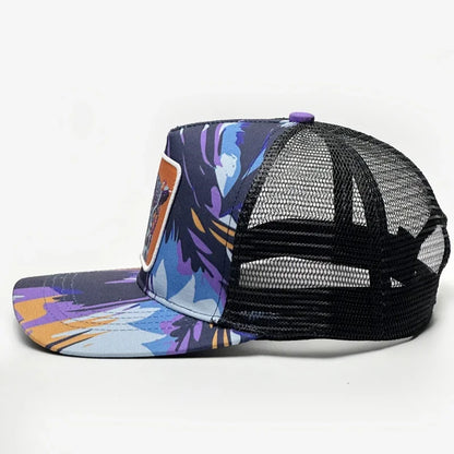 Luxury Hip Hop Men Mesh Brand Snapback Cap Outdoor Sport