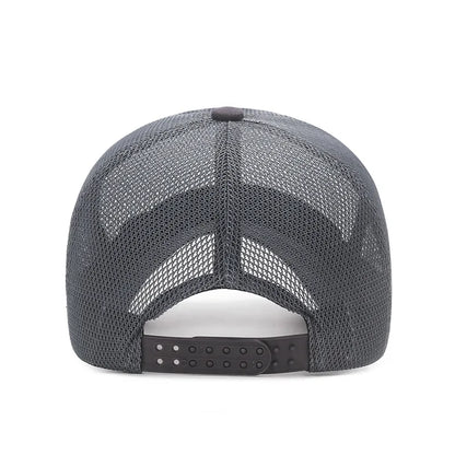 Summer Hollow-Out Sunshade Hat Brim Breathable Mesh Baseball Cap