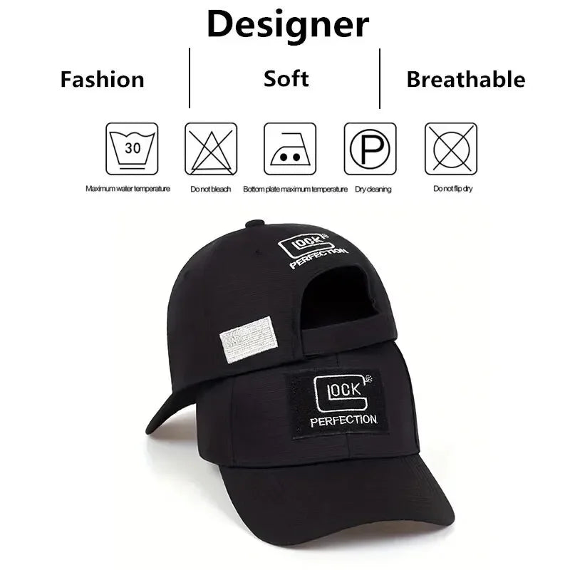 Unisex Letter Embroidery Pattern Printing Snapback Baseball Caps