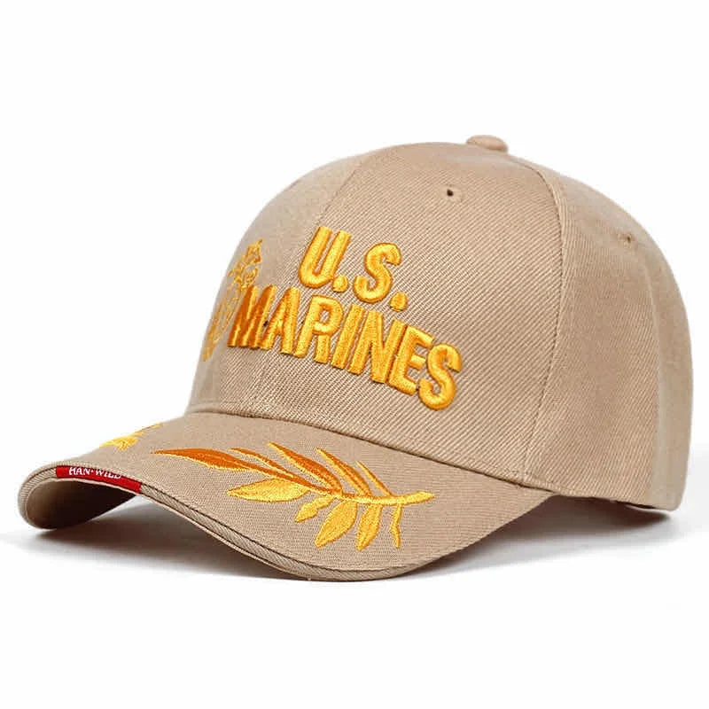 US Letter Snapack Embroidery Snapback Baseball Caps