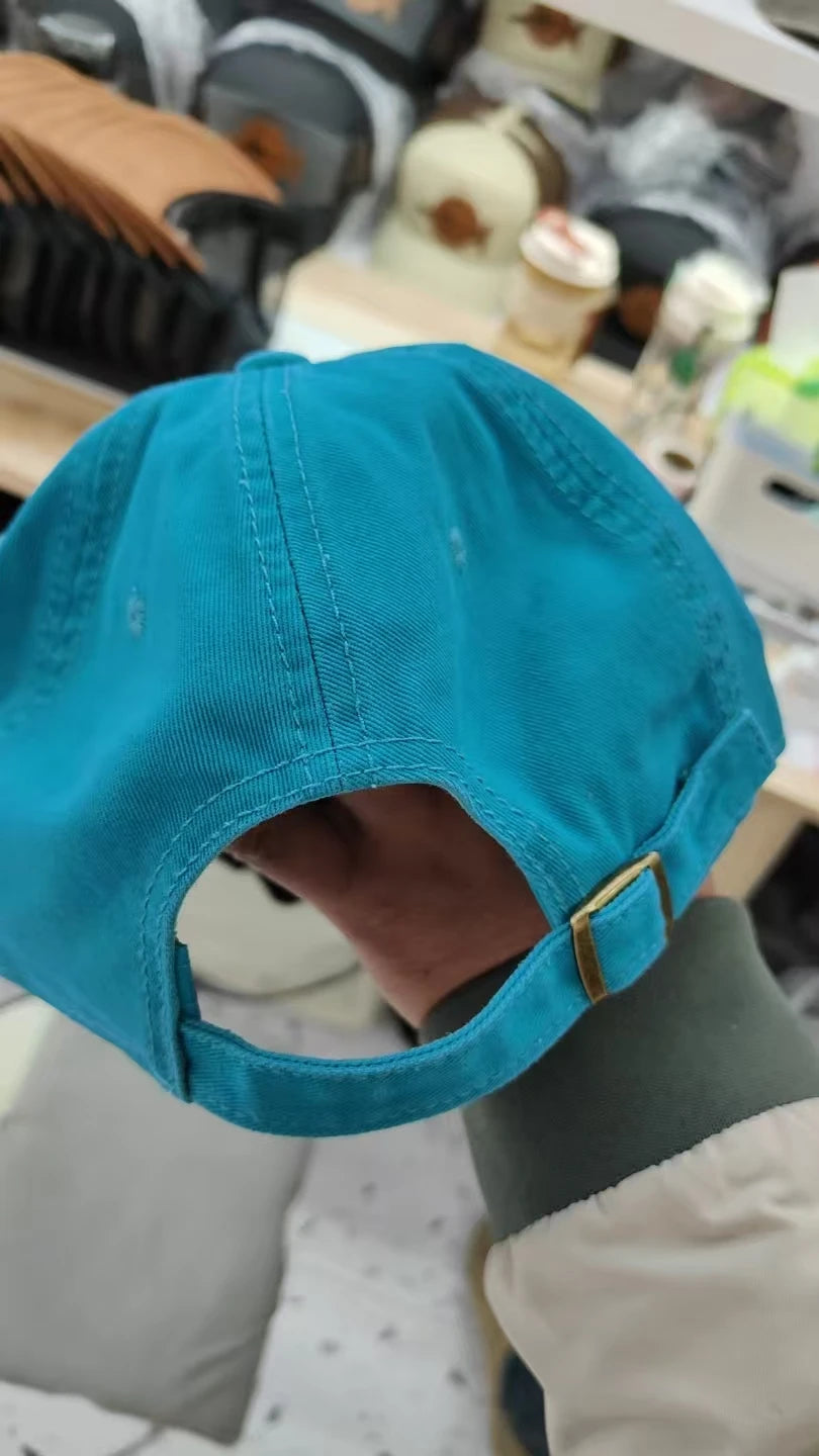 Simple Solid Color Cap Men And Women Casual Fashion Trend Baseball Cap