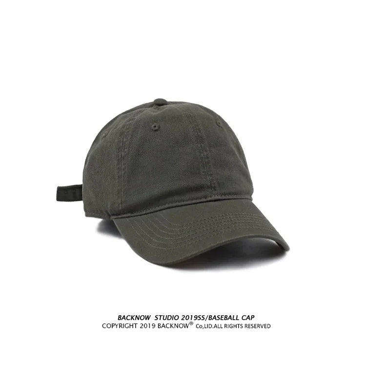 Men Women Baseball Caps Low Profile Basic Twill Cotton Hats