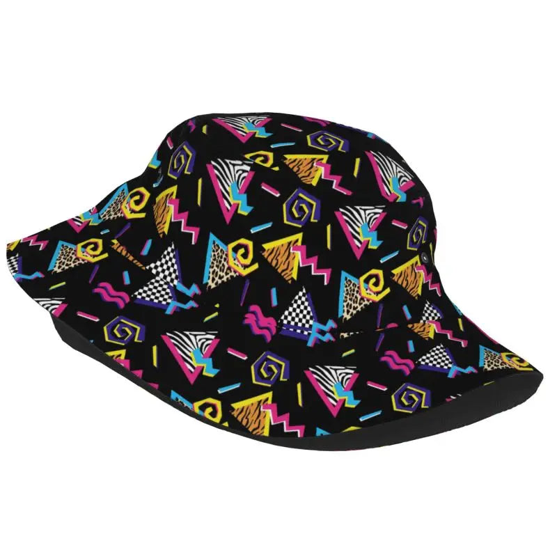 Retro Fashion 80s 90s Bucket Hat For Men Women