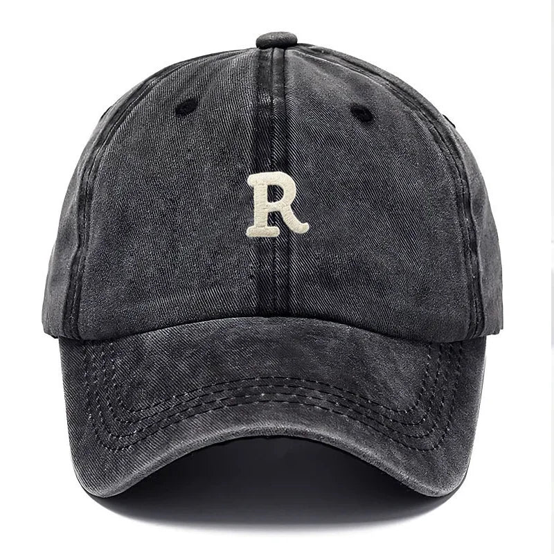 Men Baseball Cap Cotton Washed Women Vintage