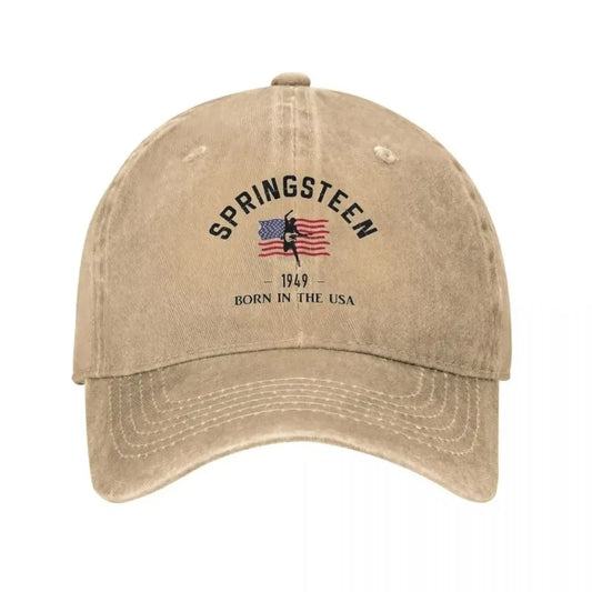 Vintage Bruce USA Springsteen Baseball Caps