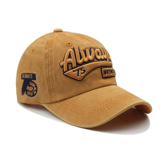 Simple And Fashionable Letter Embroidered Baseball Cap