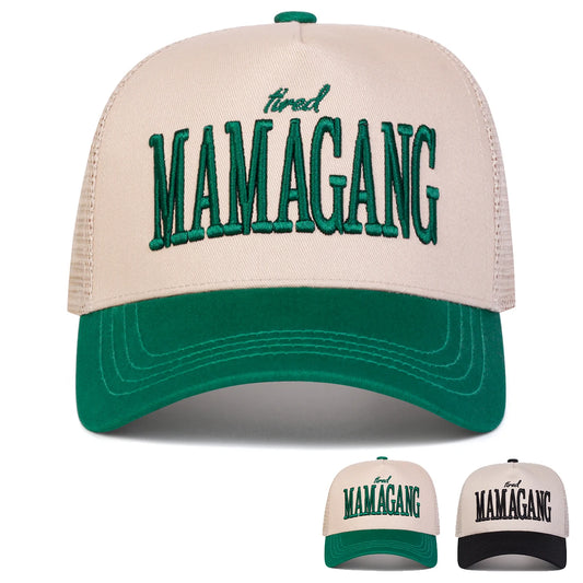 Unisex Letter Embroidery Baseball Net Caps