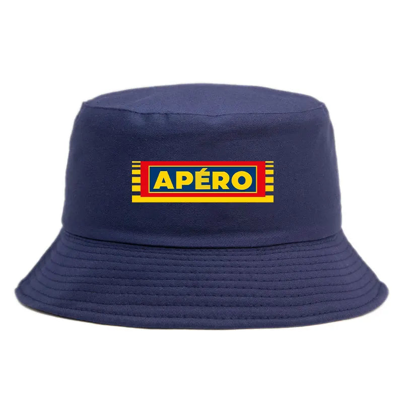 Adult Pastis APERO Bobs Man Reversible Bucket Hat Men Women