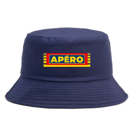 Adult Pastis APERO Bobs Man Reversible Bucket Hat Men Women