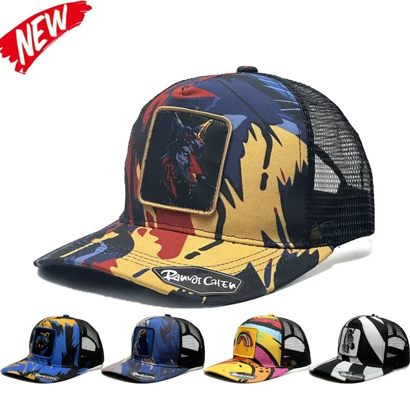 Luxury Fashion HipHop Caps Colourful Patch