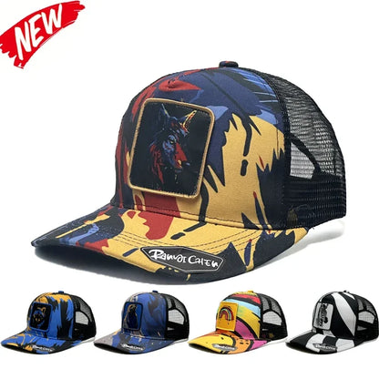 Luxury Fashion HipHop Caps Colourful Patch