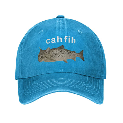 Cah Fih Meme Baseball Cap