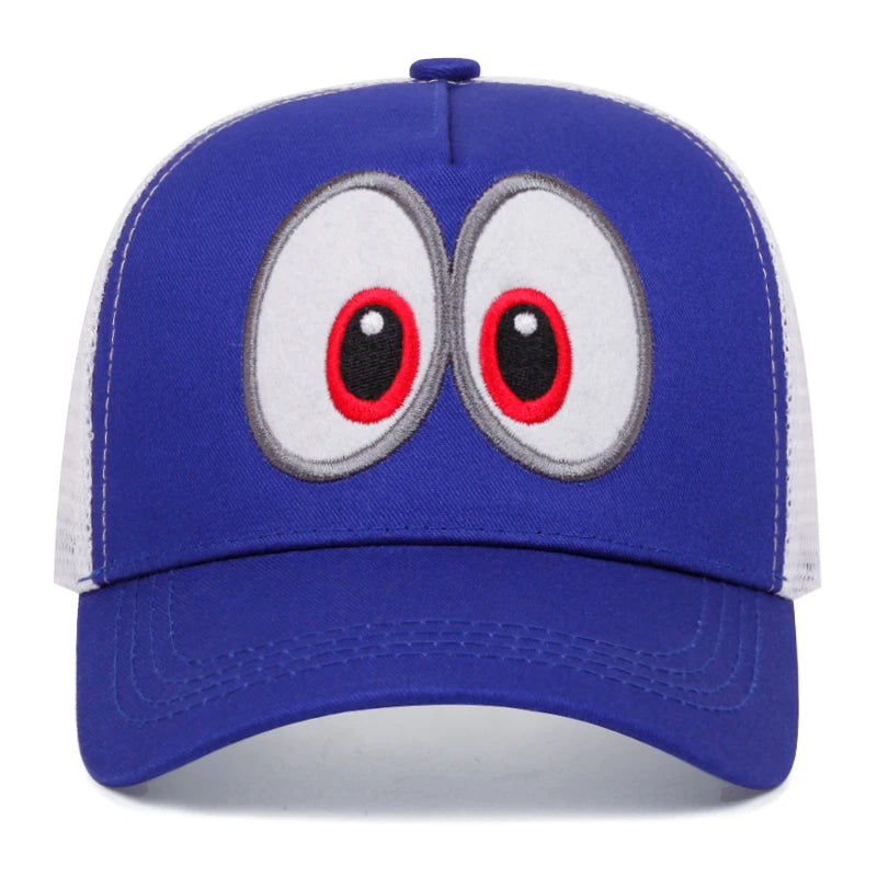 Cute Big Eyes 3D Printing Women Men Baseball Cap