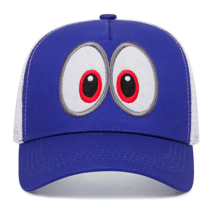 Cute Big Eyes 3D Printing Women Men Baseball Cap