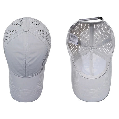 Fashion Solid Baseball Caps for Men breathable Mesh