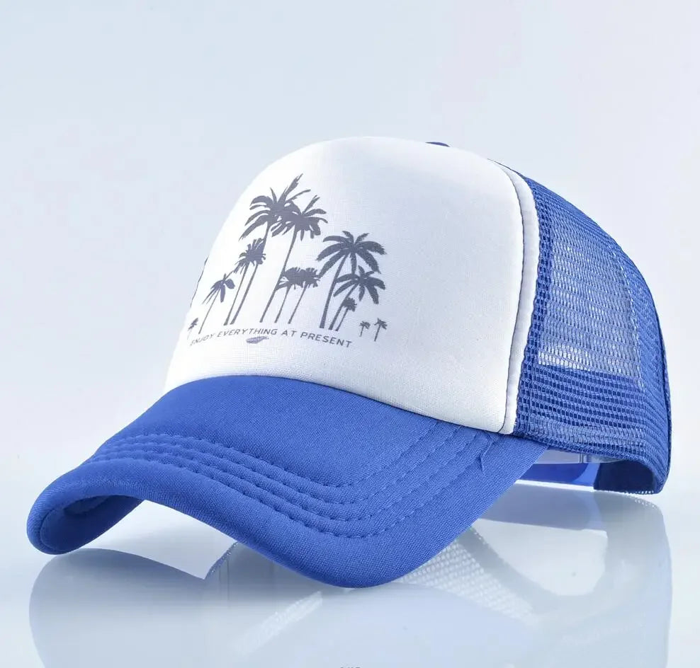 Snapback Mesh Baseball Cap Summer Outdoor Sport Hats
