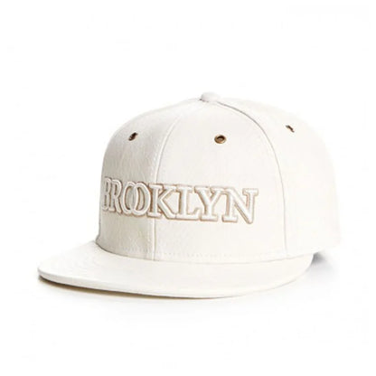 Fashion Brand Leather Cap Snapback Caps for Men Women