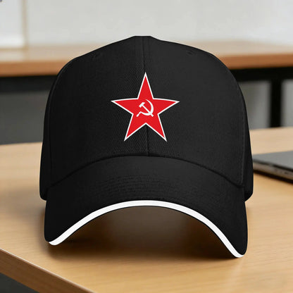 CCCP Red Star Sun Baseball Cap