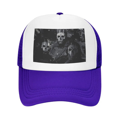 Simon Ghost Riley Cap Fashion Mesh Baseball Caps