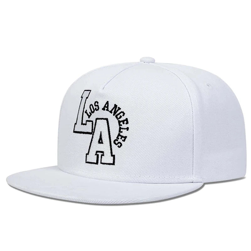 Unisex Los Angeles Letter Embroidery Hip Hop Hats