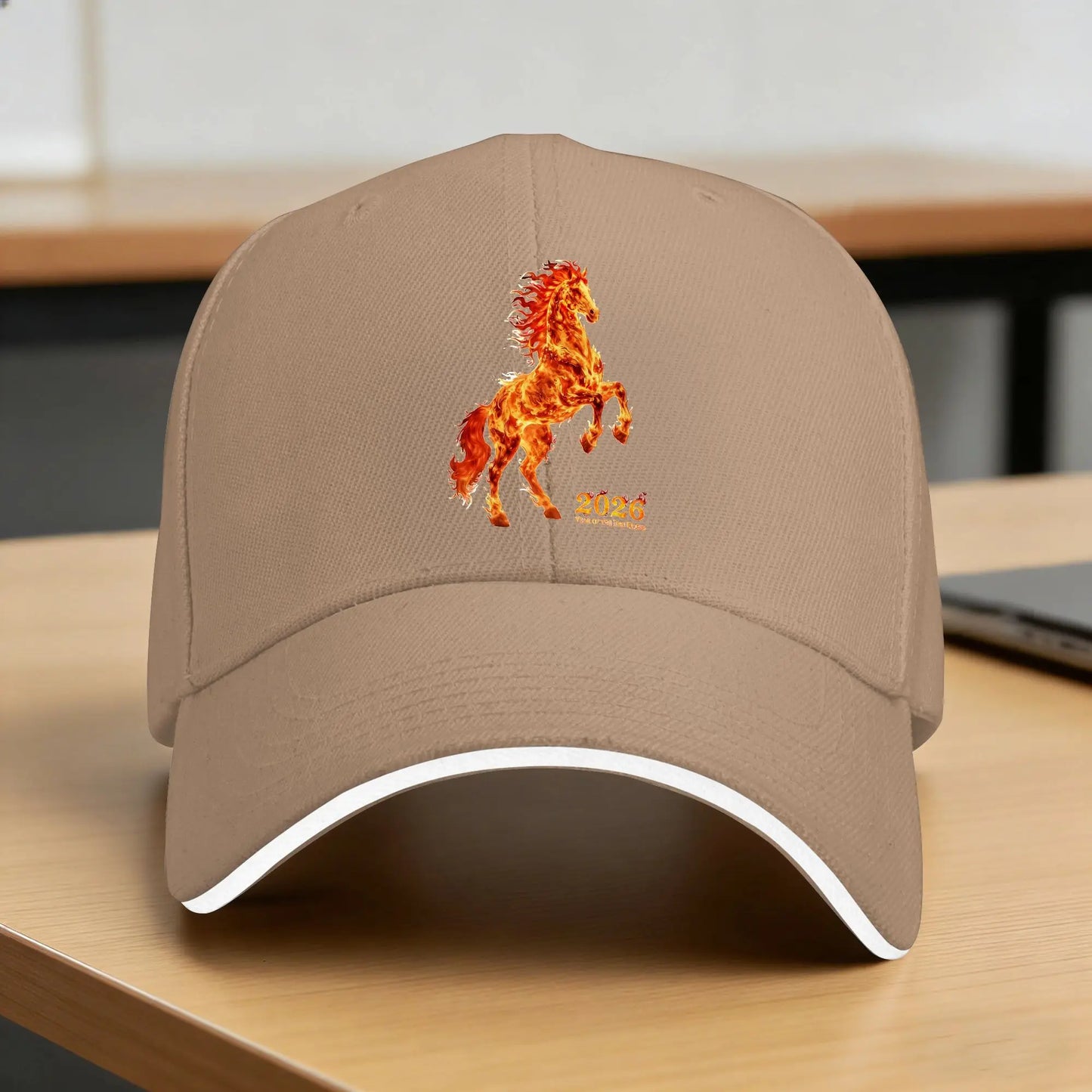Year Of The Horse 1966 Fire Horse 1966 Sun Baseball Cap
