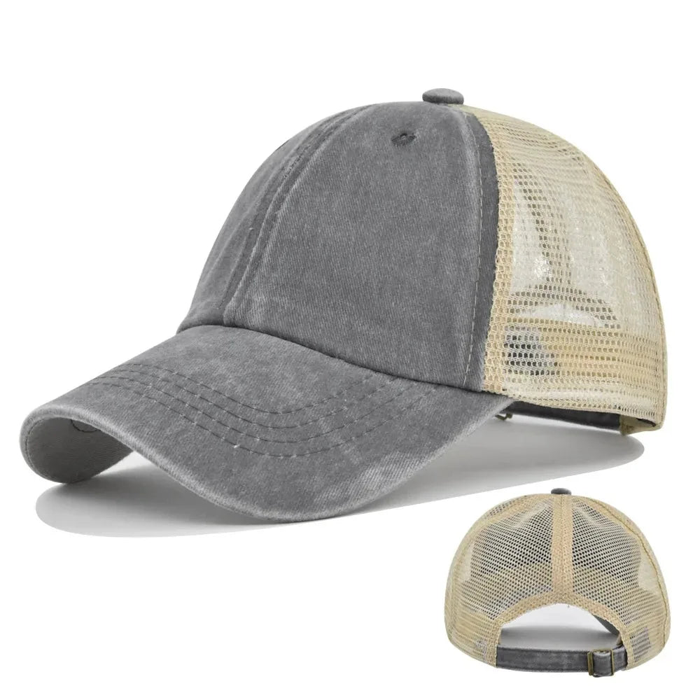 Multi Colors Plain Baseball Cap Women Men