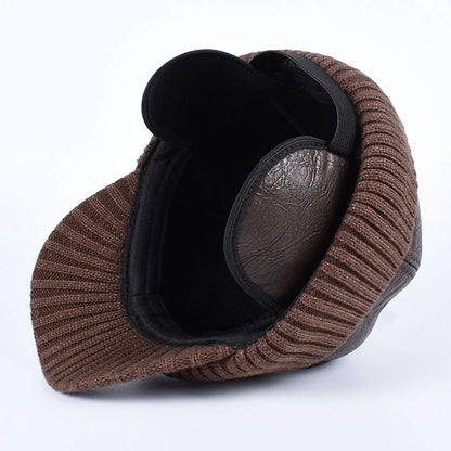 Winter Cap Man Russian Earflap Hat Autumn 2025 Ushanka