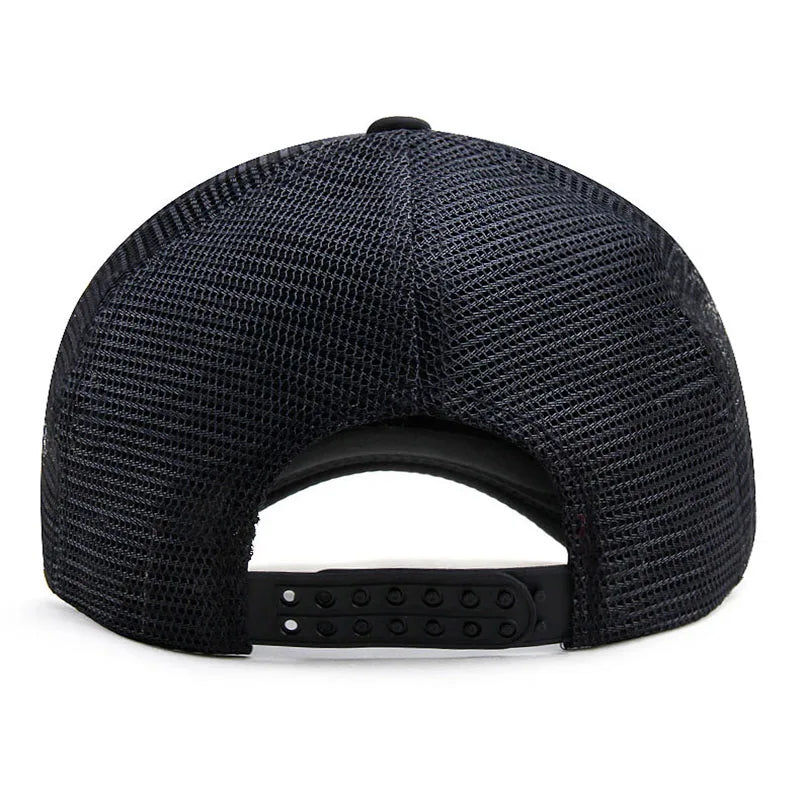 Unisex Cap Casual Plain Mesh Baseball Cap