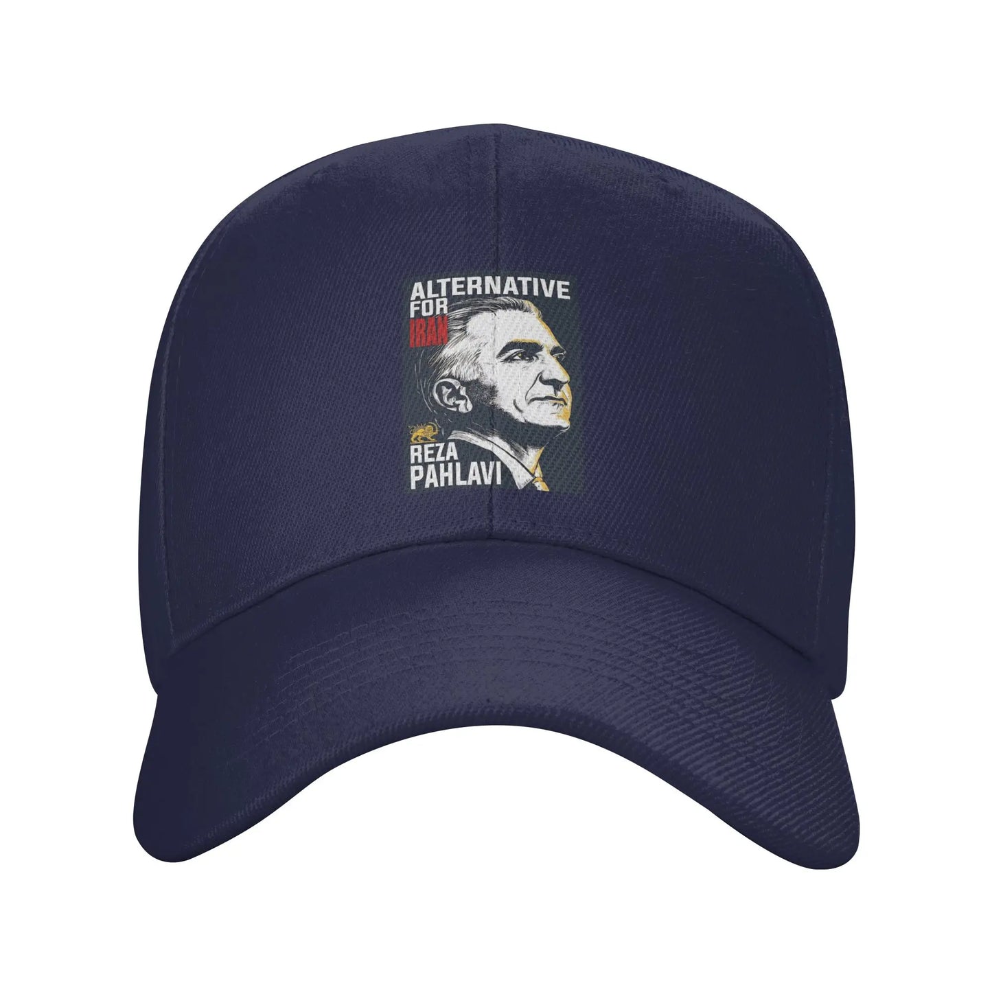 Reza Pahlavi Alternative For Iran Portrait Sun Baseball Cap