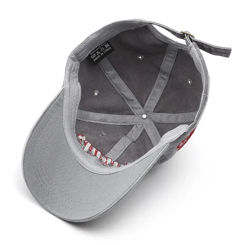 Summer Women Men Baseball Cap Fashion Letter Embroidery